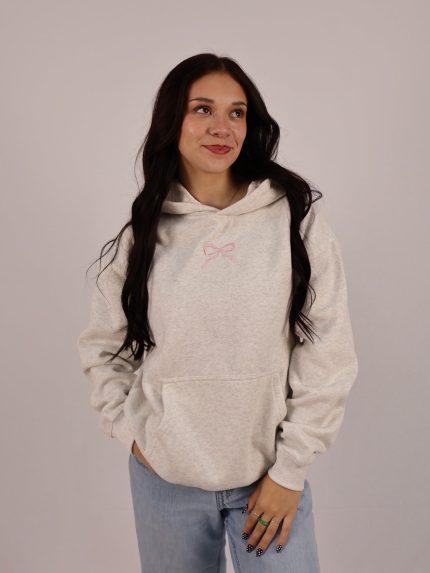 Prisana Bay Pink Bow Hoodie